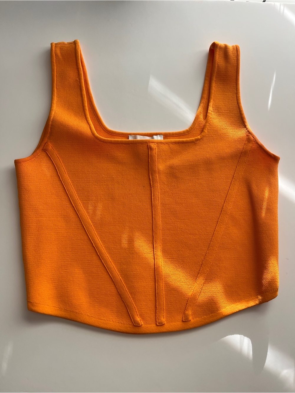 House of Harlow Corset-style woven tank top sz XS